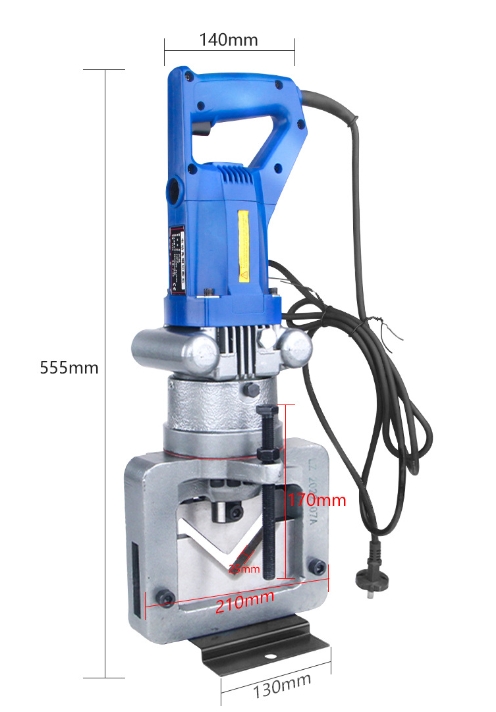 ES20 เครื่องตัดเหล็กฉากไฟฟ้า ตัดง่าย เร็ว ขอบไม่คม หนาสุด 6 มิล กว้าง 65 มิล