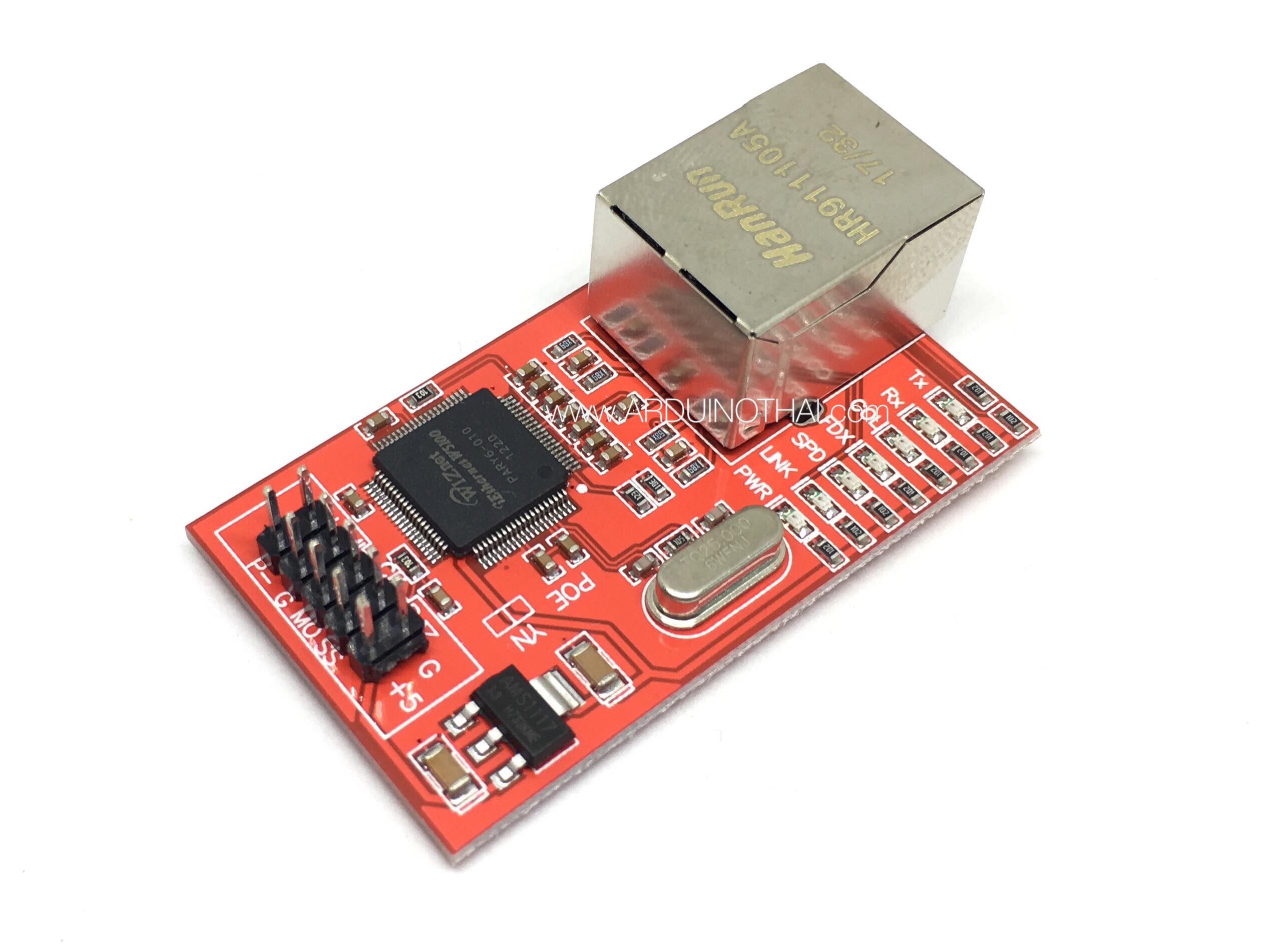 Ethernet W5100 Module โมดูลอินเตอร์เน็ตแบบแลน W5100 สต็อกไทยส่งไว