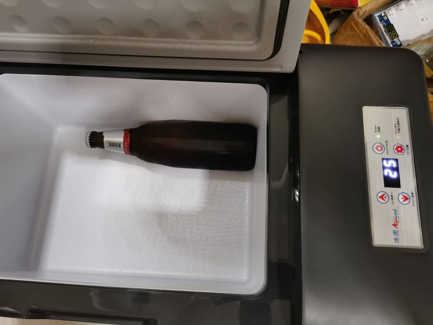 OT220 ตู้แช่เย็นถึงแข็ง -20 ขนาด 15 ลิตร ใช้ไฟ 12V/24V