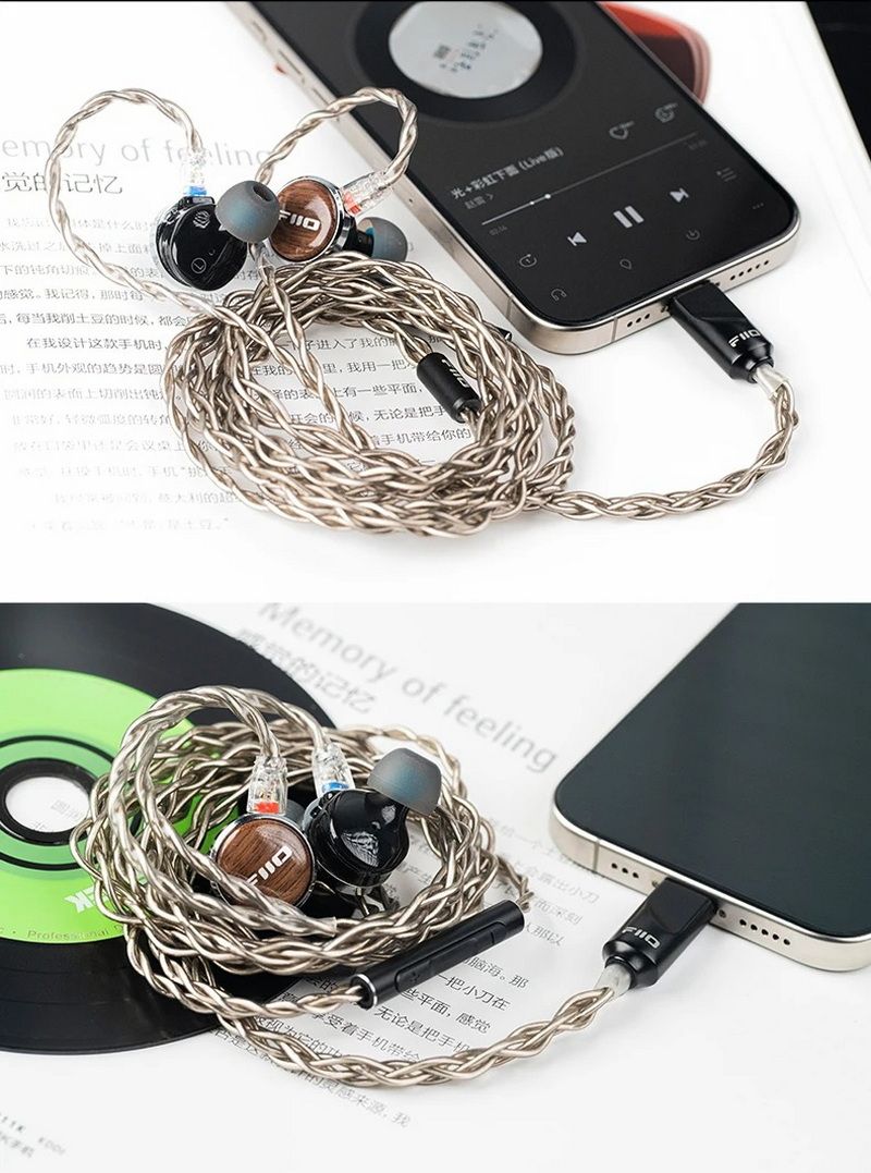 FiiO LS-TC2 สายหูฟัง HiFi พร้อมระบบถอดรหัสเสียงดิจิทัลในตัว ประกันศูนย์ไทย