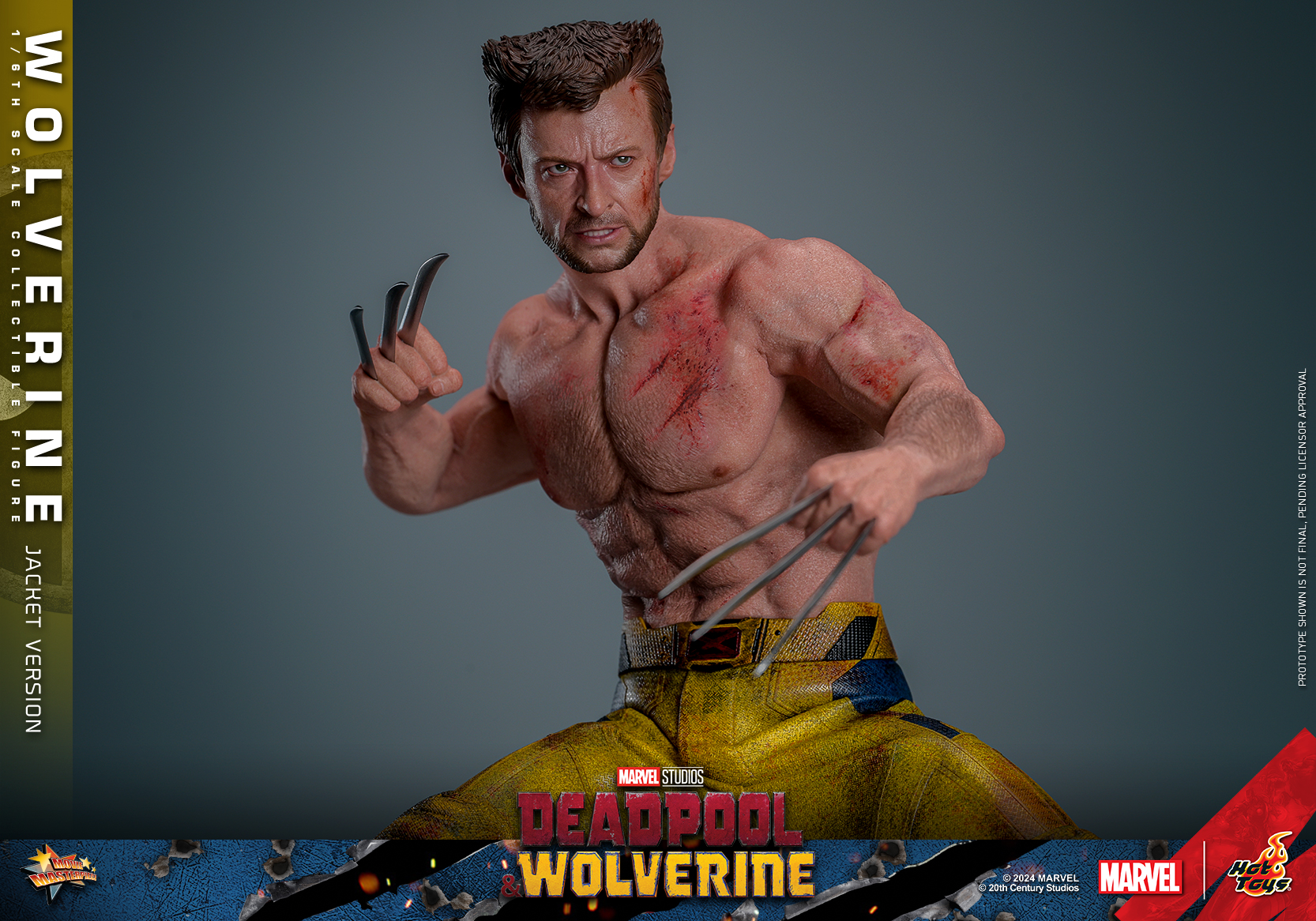 Hot Toys MMS756 Deadpool & Wolverine - Wolverine (Jacket Version)