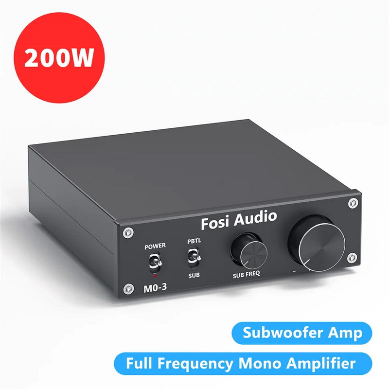Fosi Audio M03 Subwoofer Amplifier ชิป TPA3255D2 ประกันศูนย์ไทย