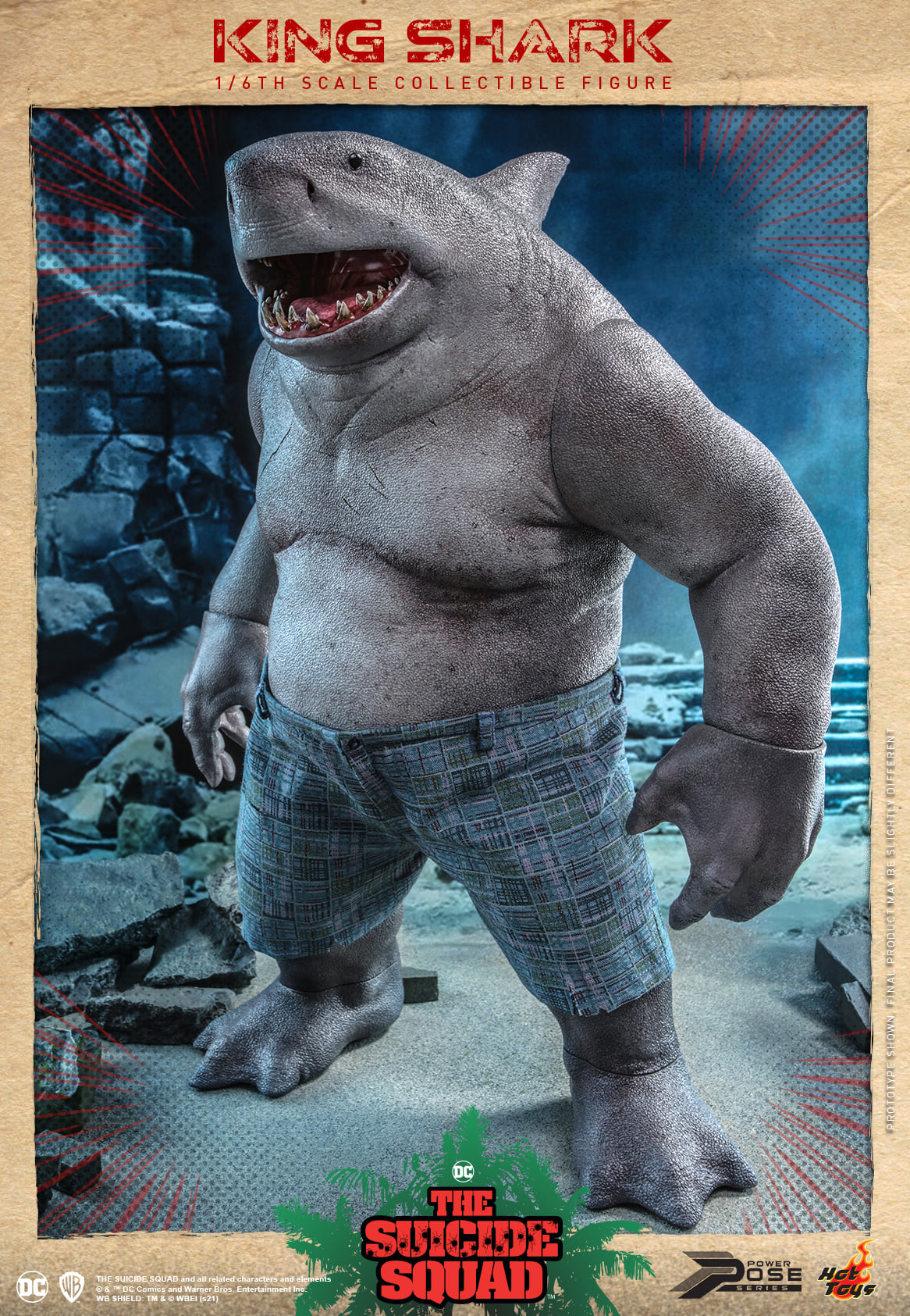 Hot Toys PPS006 1/6 The Suicide Squad - King Shark