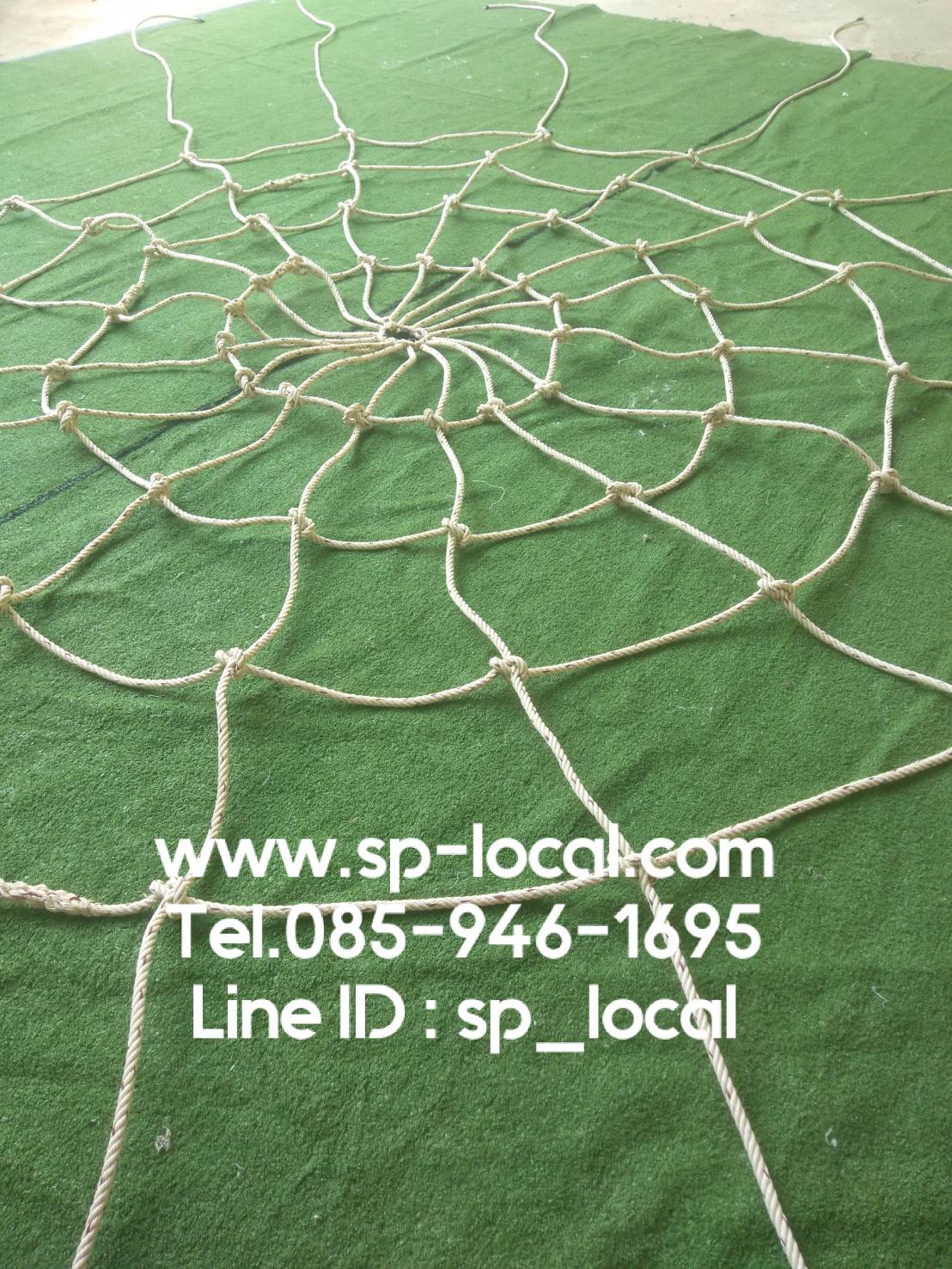 ตาข่ายตกแต่งใยแมงมุม