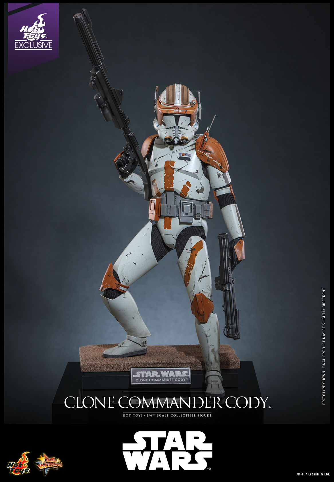 Hot Toys MMS796 Star Wars: Episode III Revenge of the Sith - Clone Commander Cody [Hot Toys Exclusive]