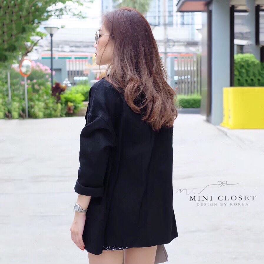 เสื้อคลุมสไตล์สูท เบลเซอร์สูท Blazer