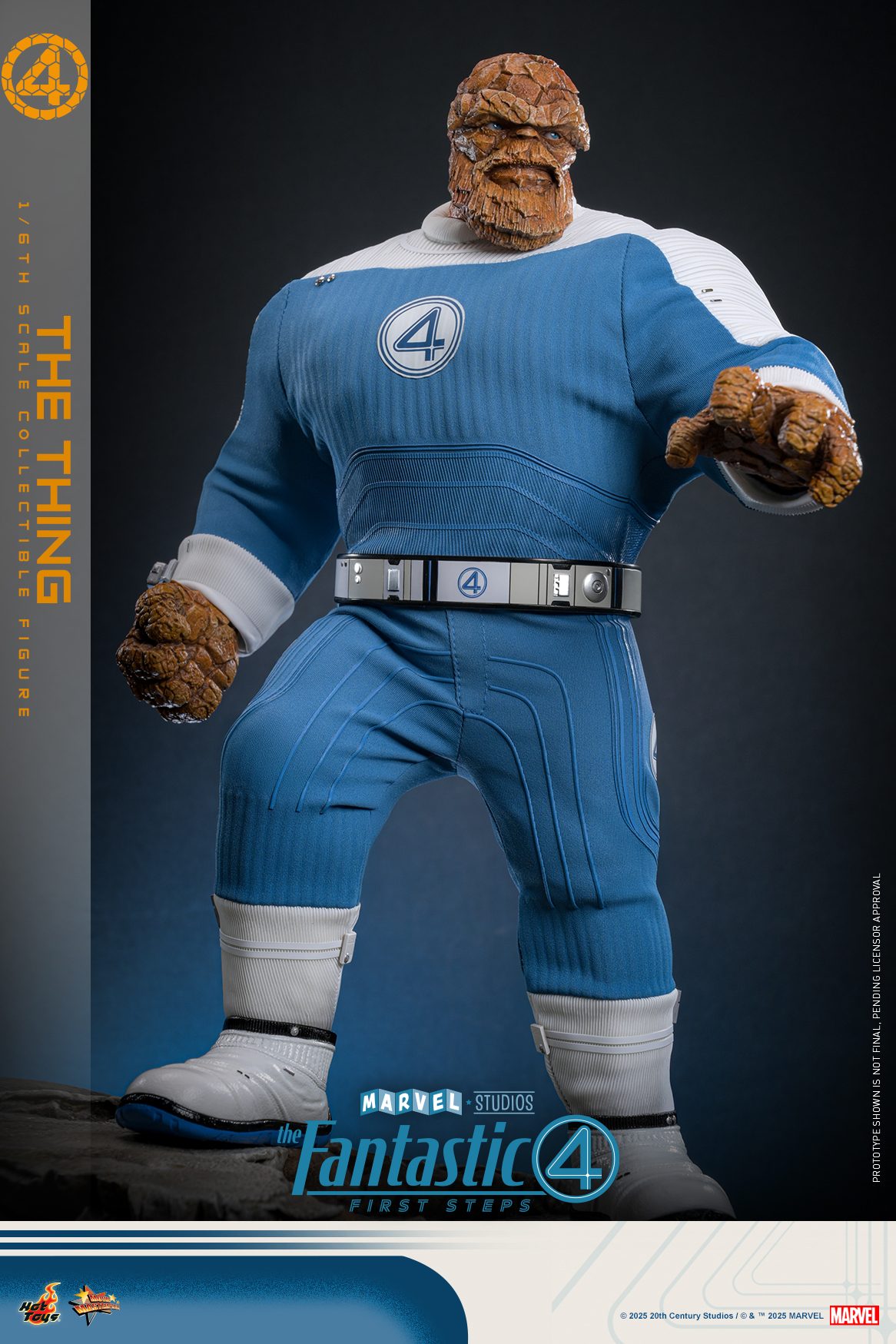 Hot Toys MMS813 The Fantastic Four: First Steps - The Thing