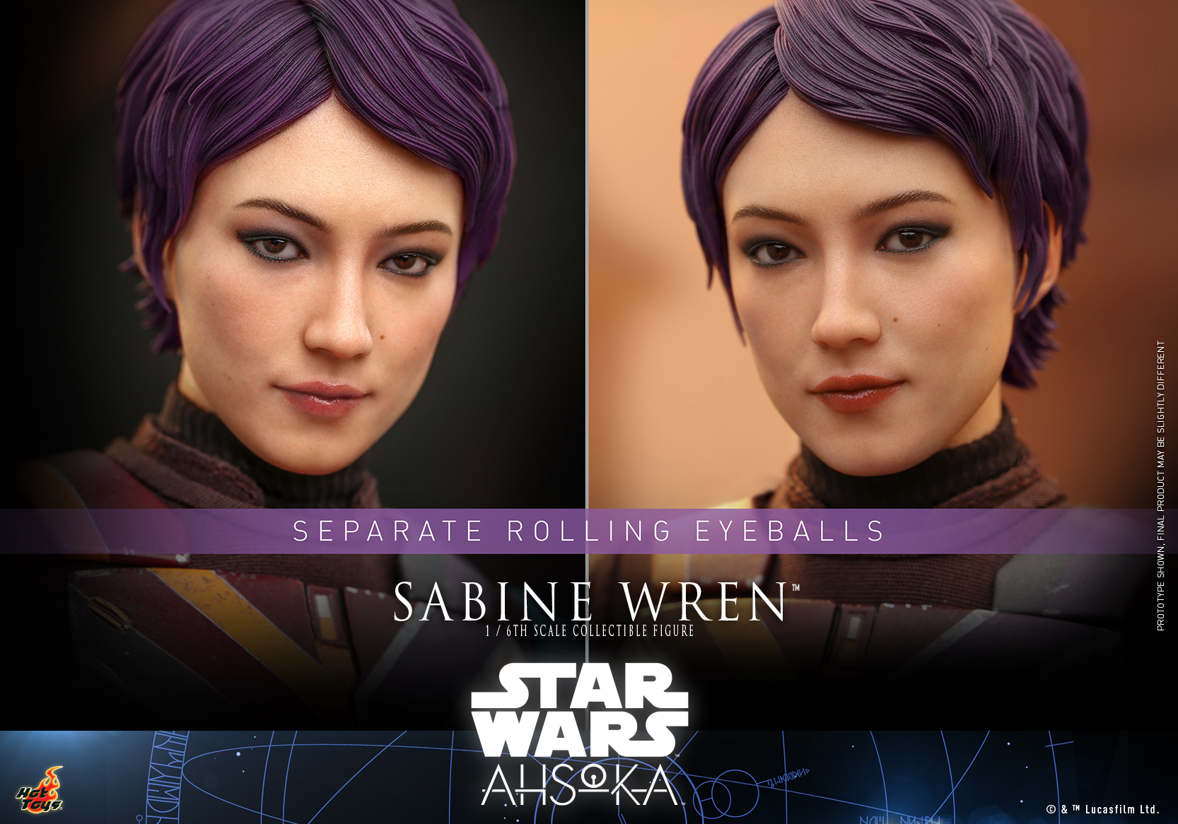 Hot Toys TMS111 1/6 Star Wars: Ahsoka - Sabine Wren
