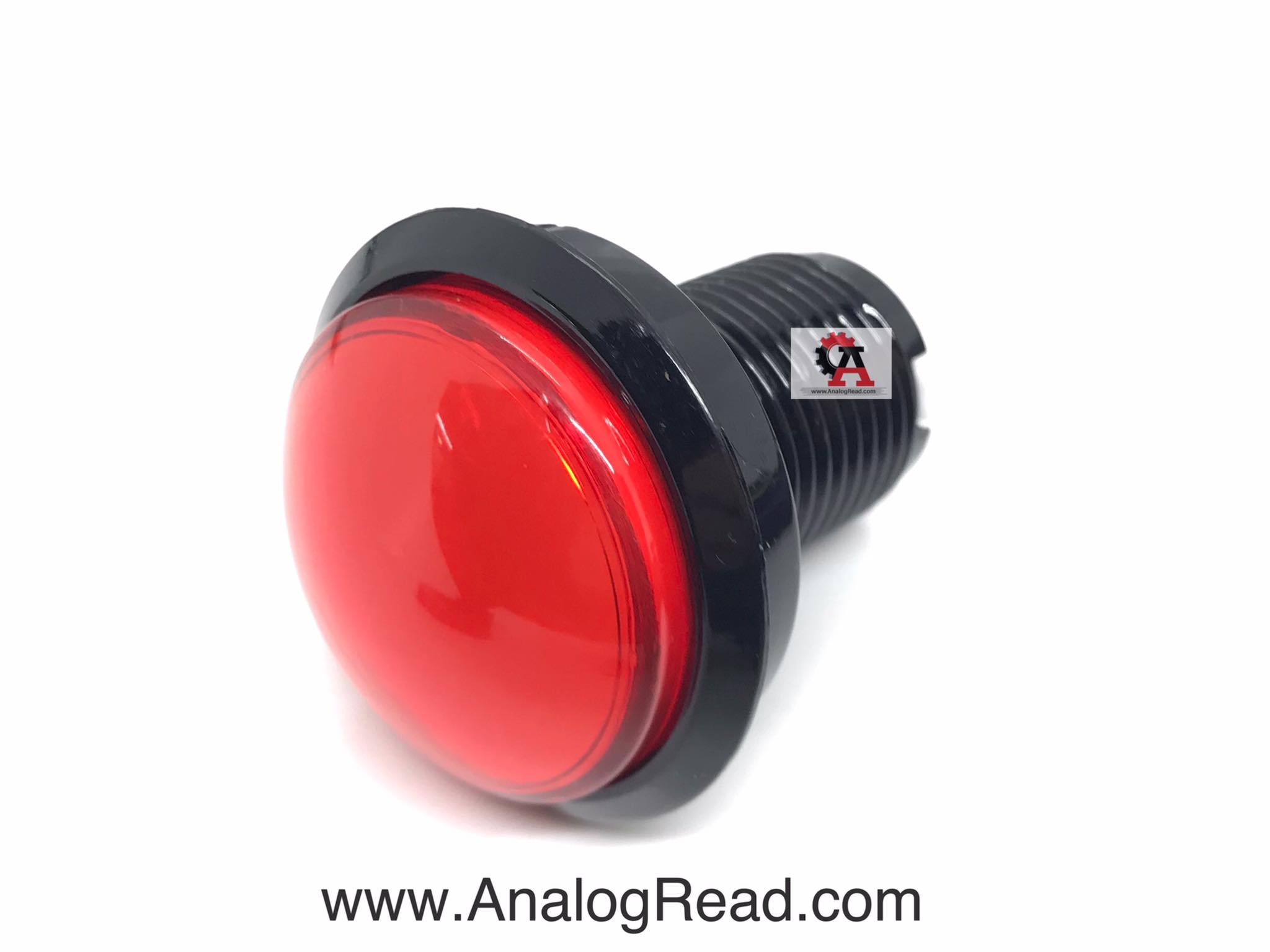 ปุ่มกดตู้เกมส์สีแดง ขนาด 46mm