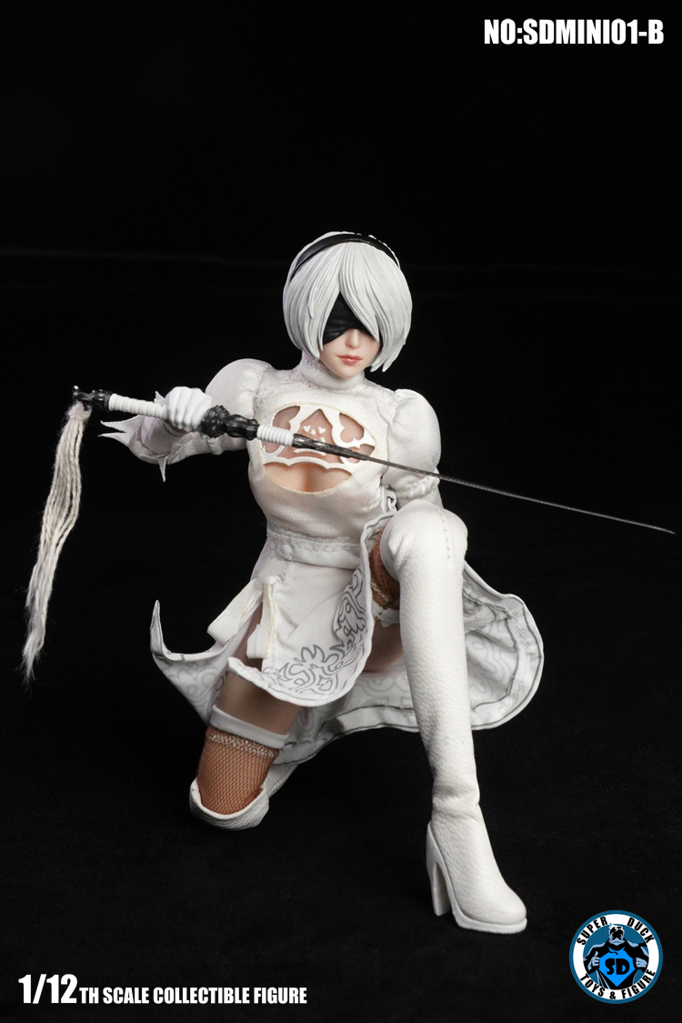 SUPER DUCK SDMINI001-B 1/12 Sexy Cosplay (White)