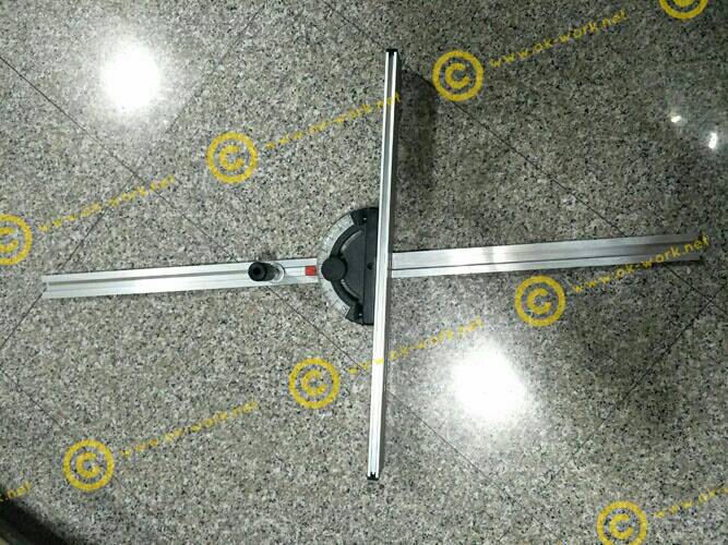 OT25 รางสไลสำหรับยึดกับรางตัดองศาโตีะเลื่อยวงเดือน 1 เมตร