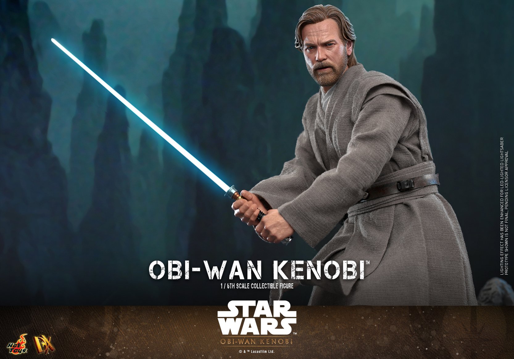 Hot Toys DX26B 1/6 Star Wars: Obi-Wan Kenobi - Obi-Wan Kenobi (Special Edition Bonus)