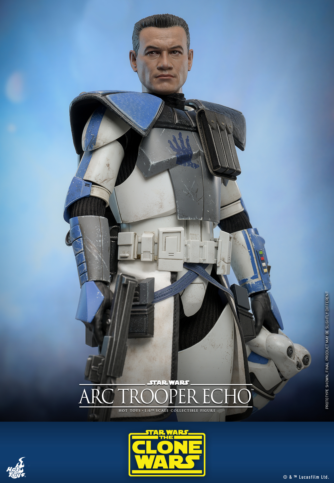 Hot Toys TMS133 Star Wars: The Clone Wars - Arc Trooper Echo