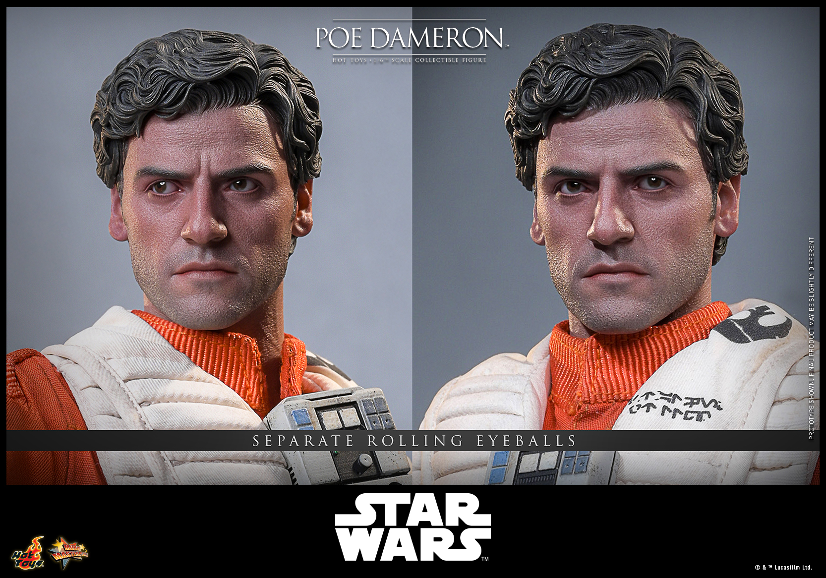 Hot Toys MMS806 Star Wars: The Force Awakens - Poe Dameron