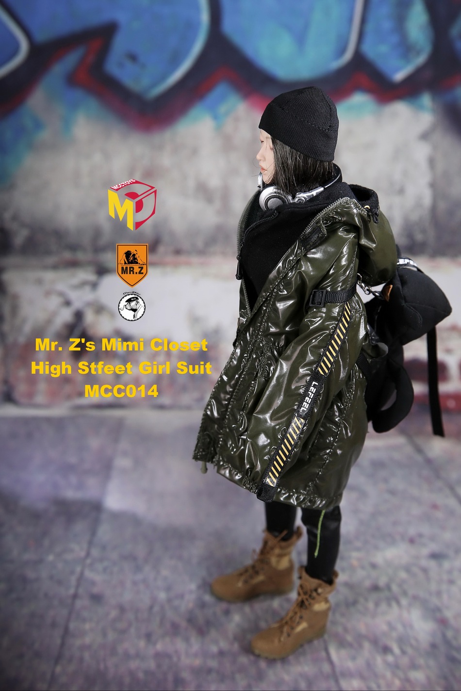 MCCToys x Mr Z’s MCC014 Mini Closet - High Street Girl Suits
