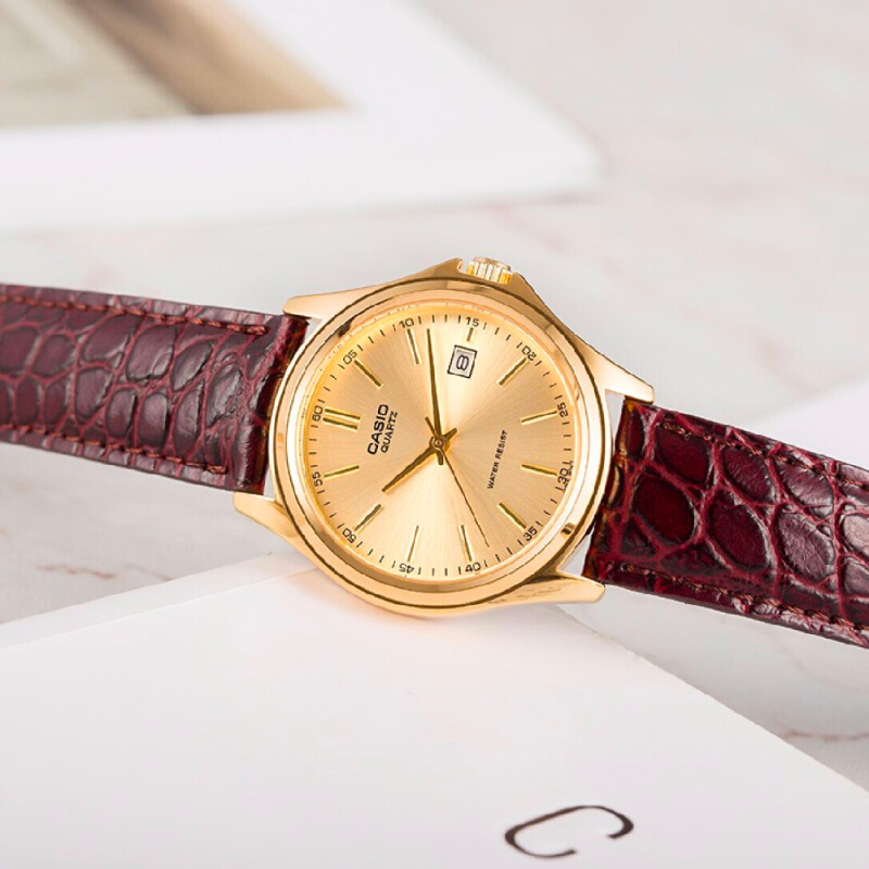 นาฬิกาข้อมือ Casio Gentlemen Watch Leather Band รุ่น MTP-1183Q MTP-1183Q-7A MTP-1183Q-9A