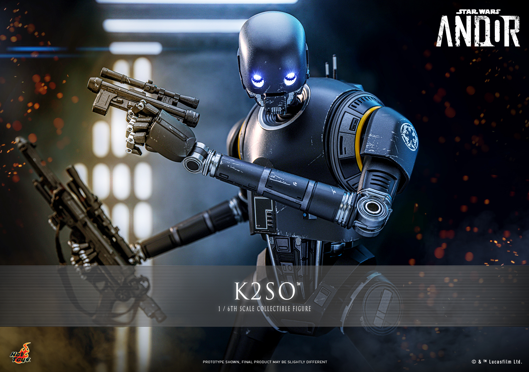 Hot Toys TMS156 Star Wars: Andor - K-2SO