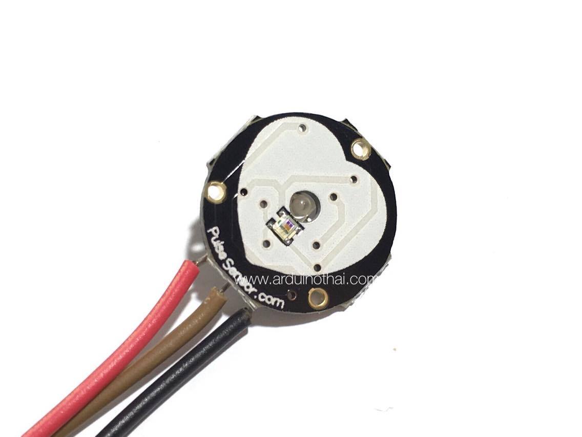 Pulse Sensor Amped เซนเซอร์วัดชีพจร สต็อกไทยส่งไว