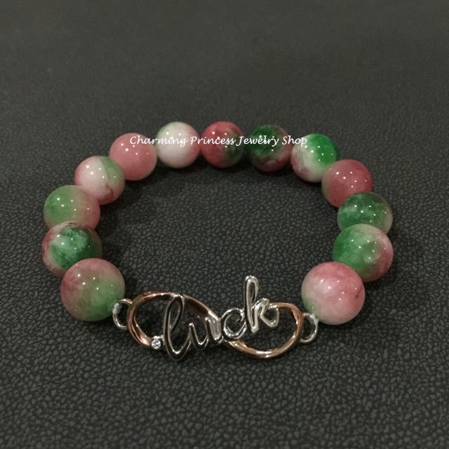 Hok Lok Siew with LUCK Sterling Silver ฮกล๊กซิ่ว 12 มม มั่งคั่ง ร่ำรวย กระตุ้นโชคลาภ ประดับเงินแท้โชคดี