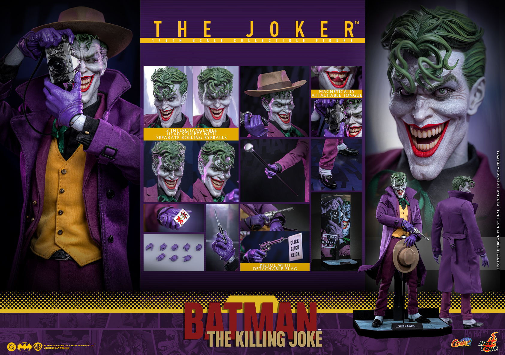 Hot Toys CMS028 Batman: The Killing Joke - The Joker