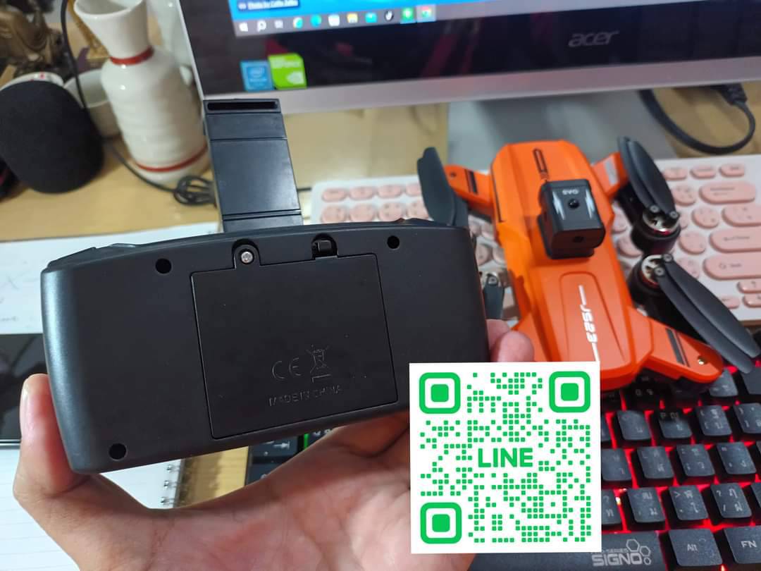 โดรนติดกล้อง JS23 Mini Drone มีแอพเชื่อมต่อมือถือ ถ่ายทอดสดออนไลน์มาภาคพื้นดิน