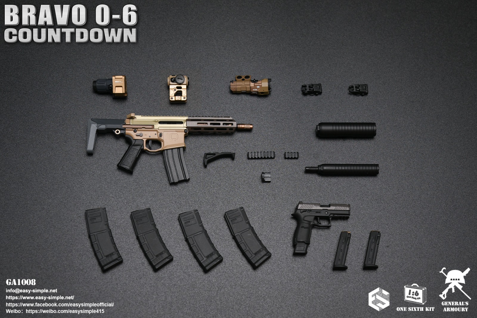 General's Armoury GA1008 Bravo 0-6 Countdown