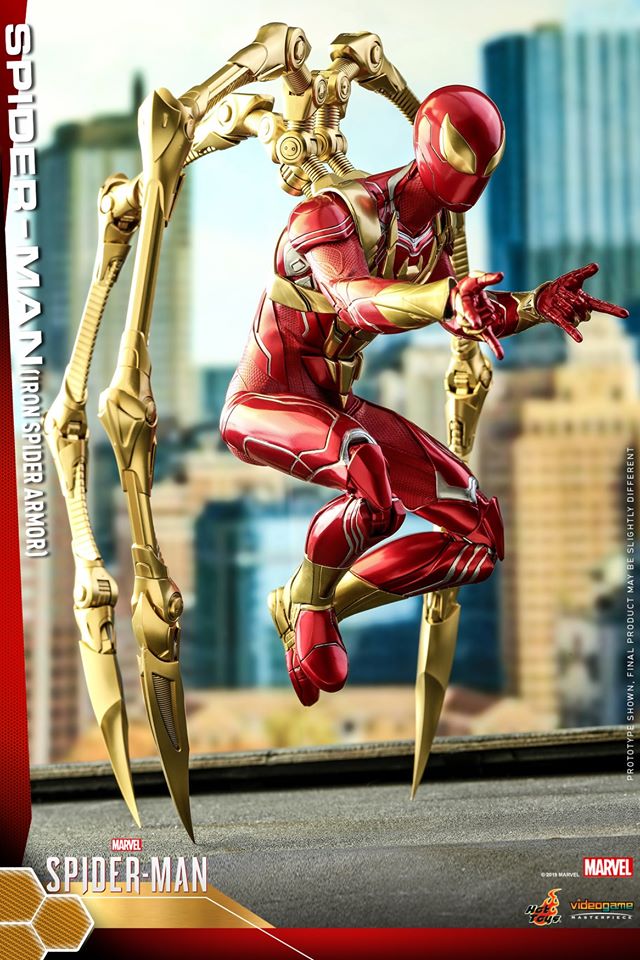 Hot Toys VGM38 Marvel's Spider-Man 1/6 Spider-Man (Iron Spider Armor)