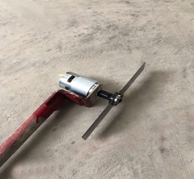 MO02 ชุดมอเตอร์ 12V พร้อมหัวแปลงเป็นเครื่องตัดหญ้า ตัดพุ่มไม้