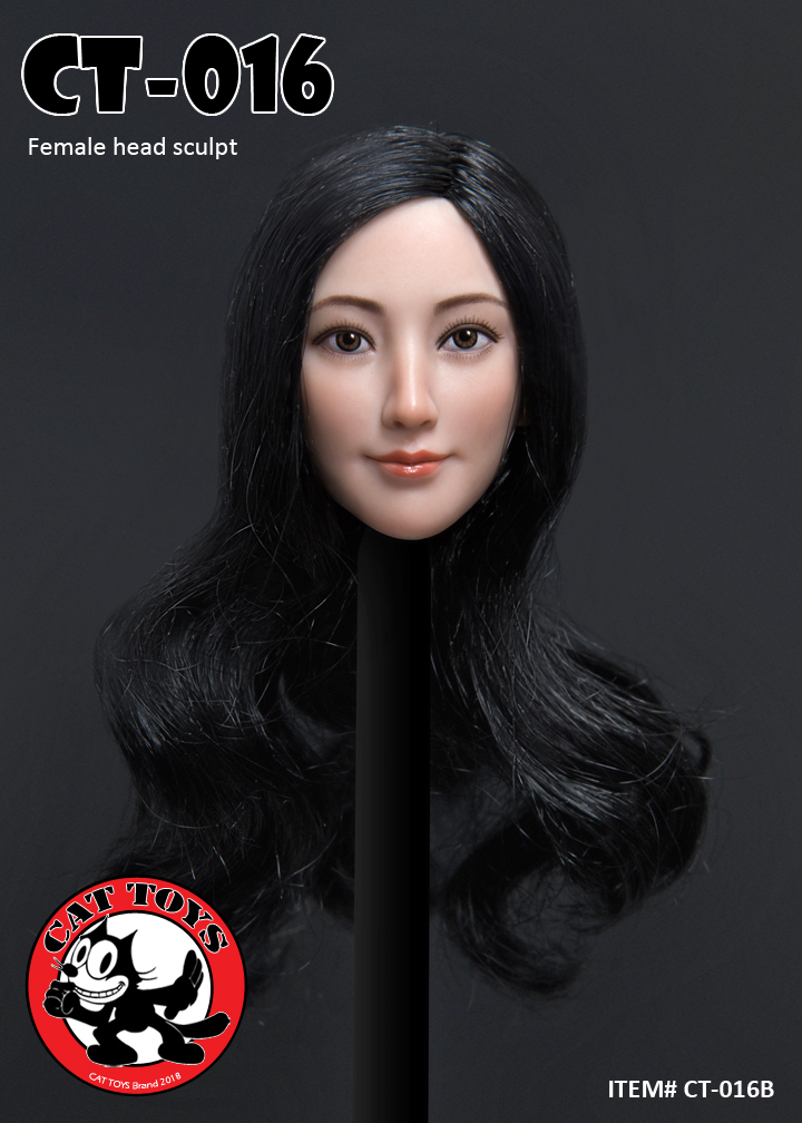 CAT TOYS CT-016HS Asian female headsculpt