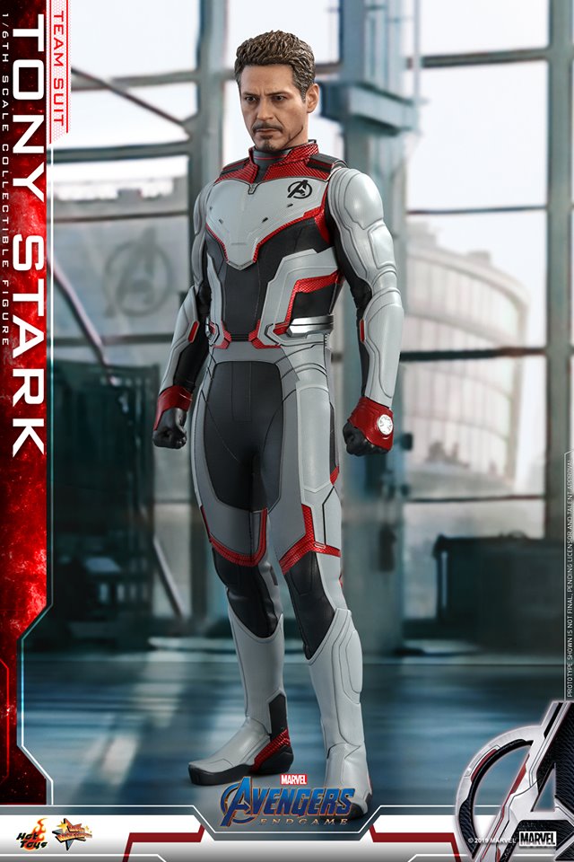 Hot Toys MMS537 Avengers: Endgame - Tony Stark (Team Suit)