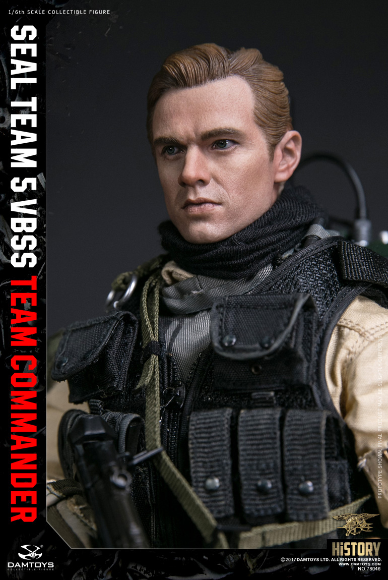 DAMTOYS No.78046 SEAL TEAM 5 VBSS - TEAM COMMANDER - AcareToys