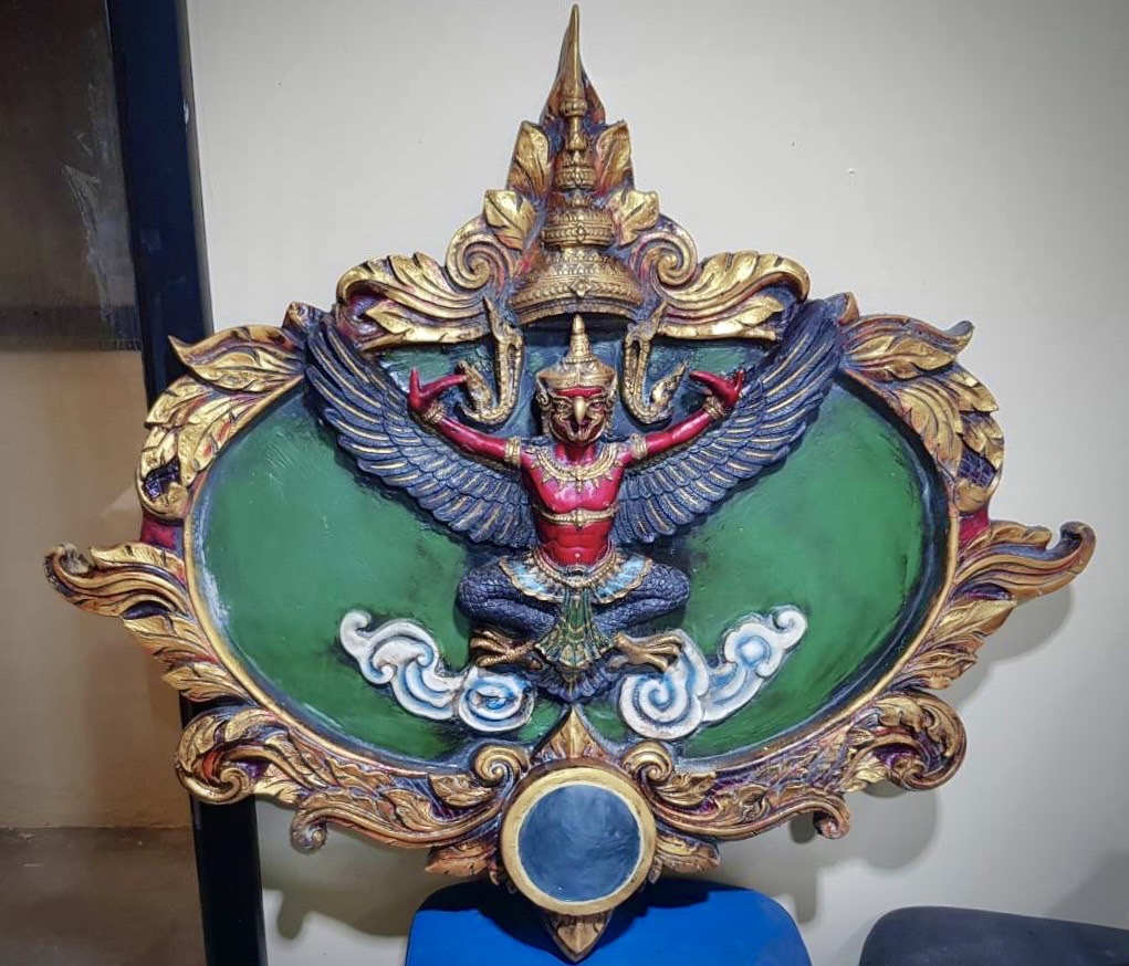 ซุ้มพญาครุฑ กว้าง100ซม ซุ้มครุฑ องค์ครุฑกว้าง50ซม สูง80ซม
