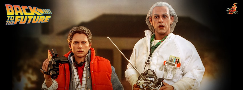 Hot Toys MMS610 1/6 Back to the Future - Doc Brown (Deluxe Version)