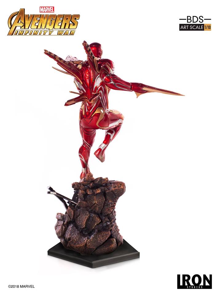 Iron Studios BDS Art Scale 1/10 Avengers: Infinity War - Iron Man MK.50