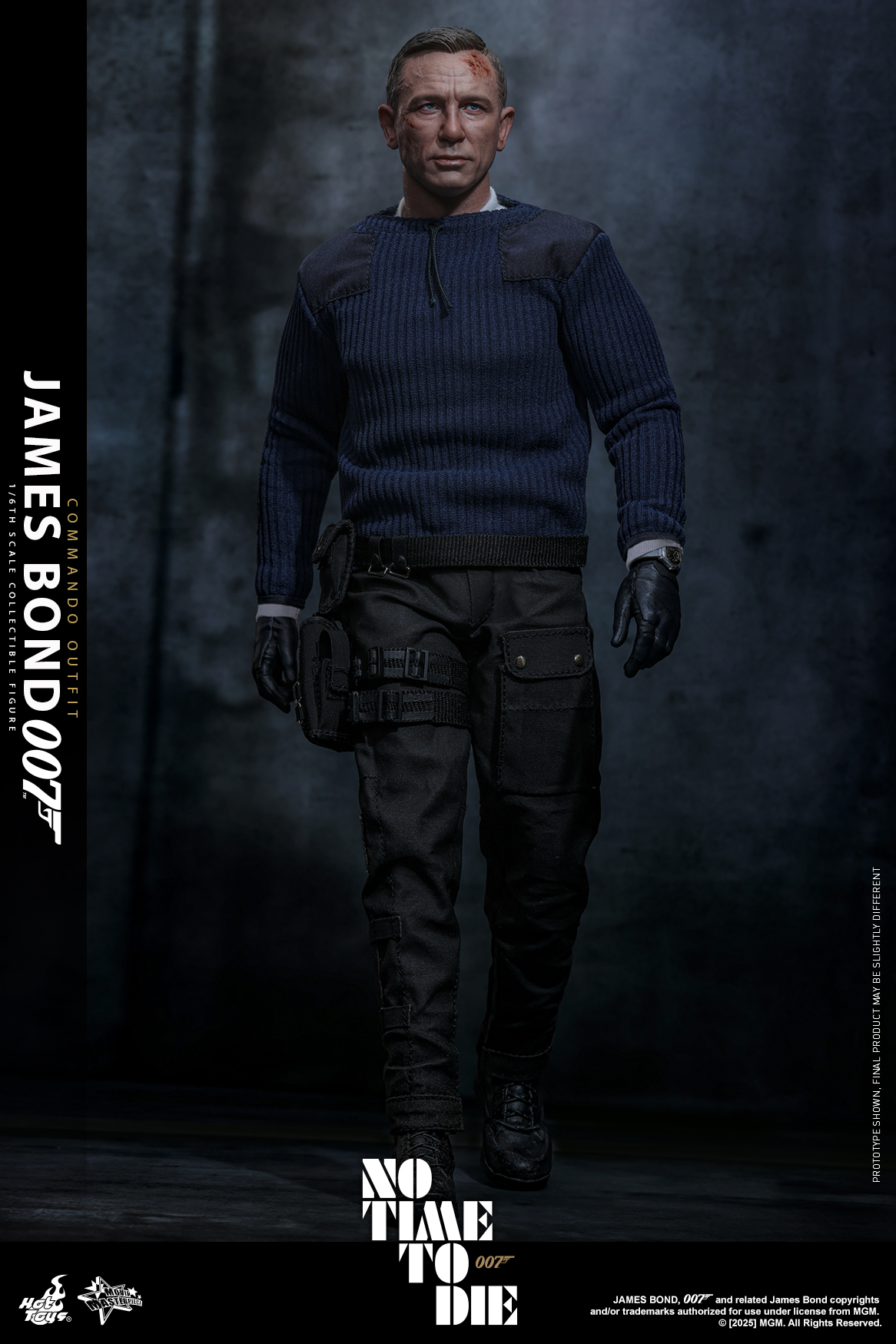 Hot Toys MMS804 No Time To Die - James Bond (Commando Outfit)