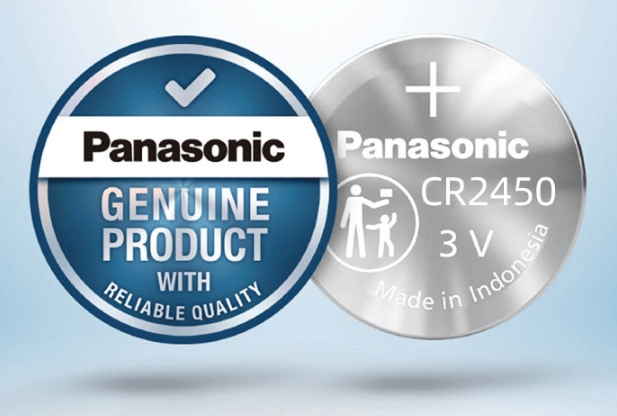 OT182 ถ่าน Panasonic CR2450 ของแท้ 100 % ถ่านใหม่
