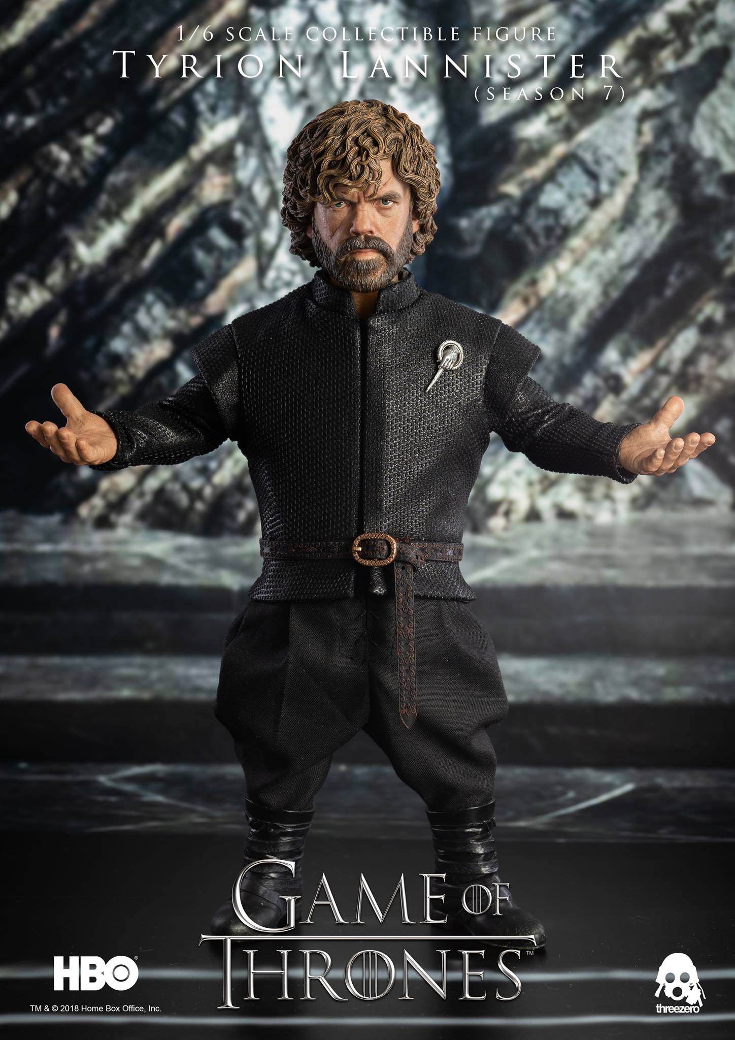 ThreeZero 3Z0097DV Game of Thrones - Tyrion Lannister (Season 7) Deluxe Version
