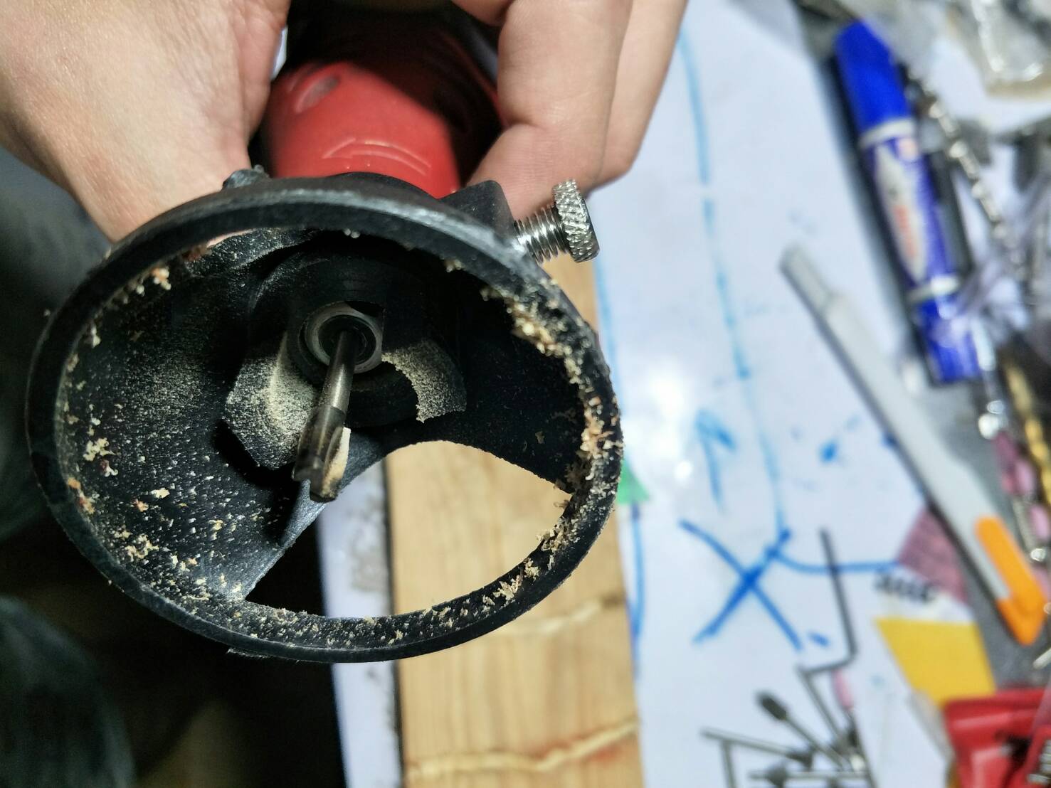 DR03 ชุดดอกทริมเมอร์ แกน 3 มิล สำหรับเครื่องเจียรสายอ่อน Dremel/เครื่องเจียรเล็ก ชุด 10 ดอก