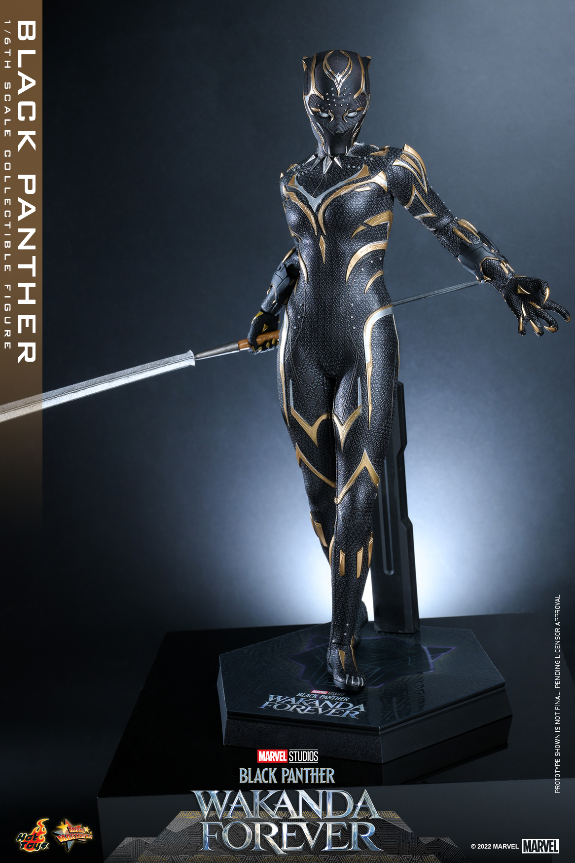Hot Toys MMS675 1/6 Black Panther: Wakanda Forever - Black Panther