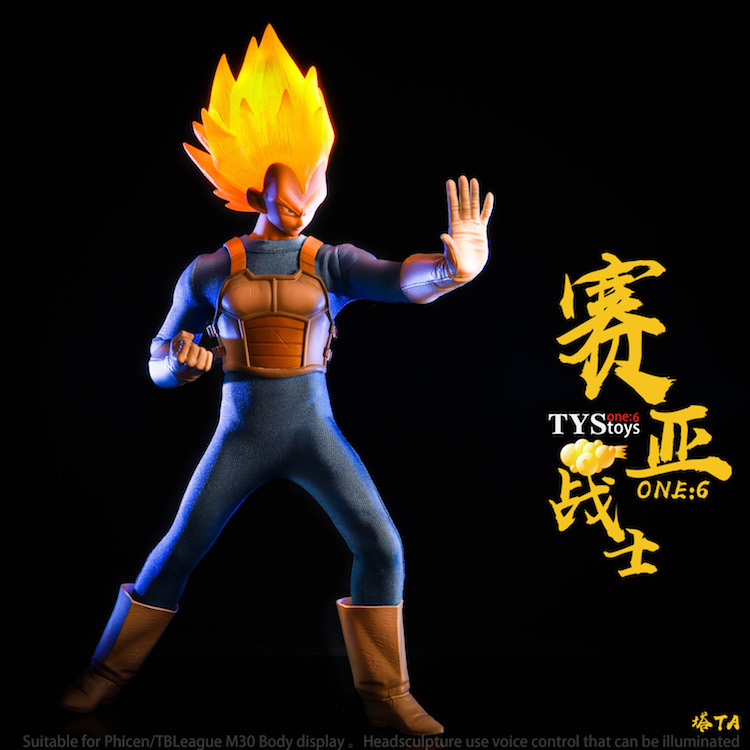 TYS Cosplay TA series 1/6 Saiyan Warrior Ta