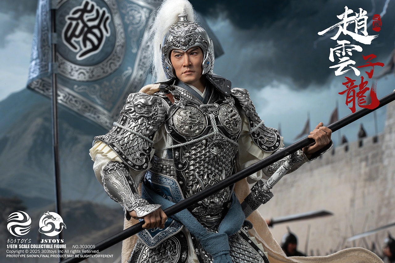 303TOYS x JSTOYS NO.303006 THREE KINDOMS - EVER-VICTORIOUS ZHAO YUN, ZILONG (EXCLUSIVE EDITION)