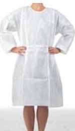 เสื้อคลุมชนิด Isolation Gown ใช้แล้วทิ้ง สำหรับการป้องกันผู้ปฏิบัติงานชนิดใช้ครั้งเดียวทิ้ง เพื่อลดการปนเปื้อน จากขณะปฏิบัติงาน