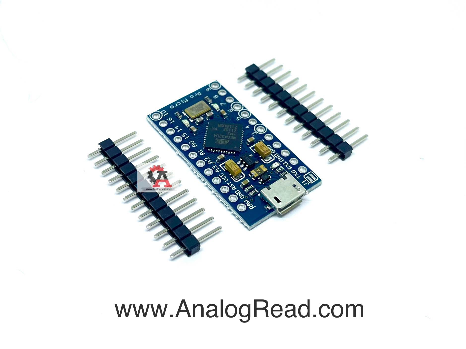 Pro Micro 5V/16Mhz + Pin Header ( Arduino - Compatible Board )