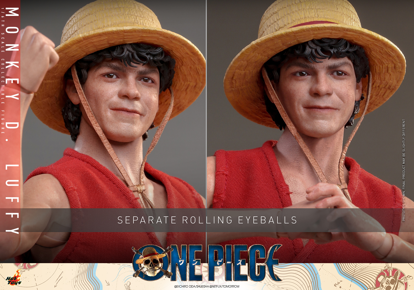 Hot Toys TMS109 1/6 One Piece - Monkey D. Luffy