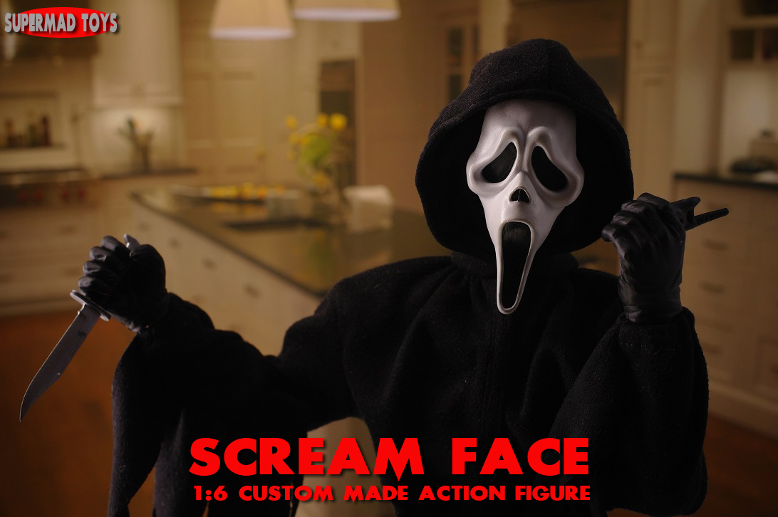 SUPERMAD TOYS 1/6 SCREAM FACE