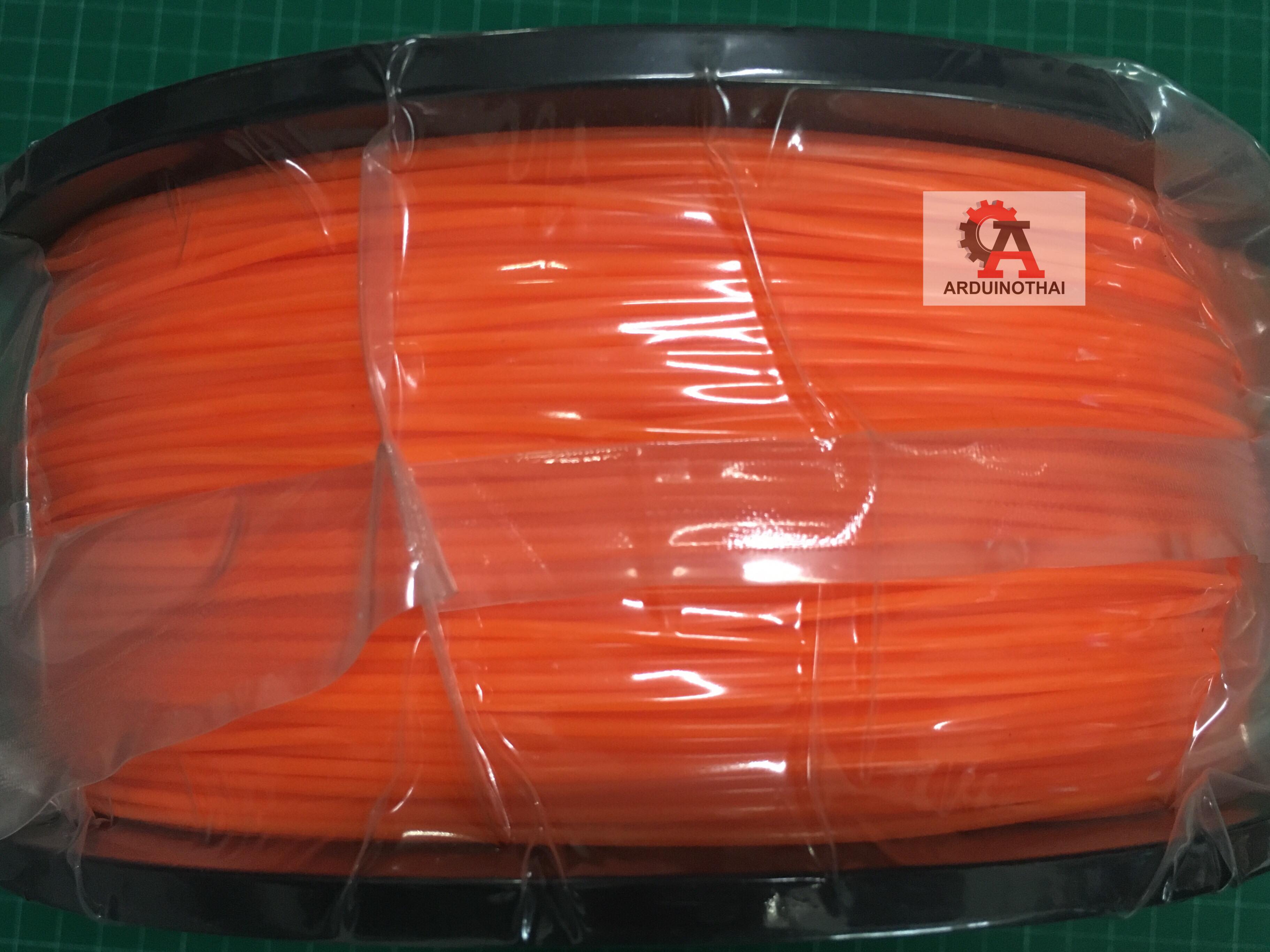 เส้นวัสดุ ABS ม้วนละ 1 กิโลกรัม (ORANGE)