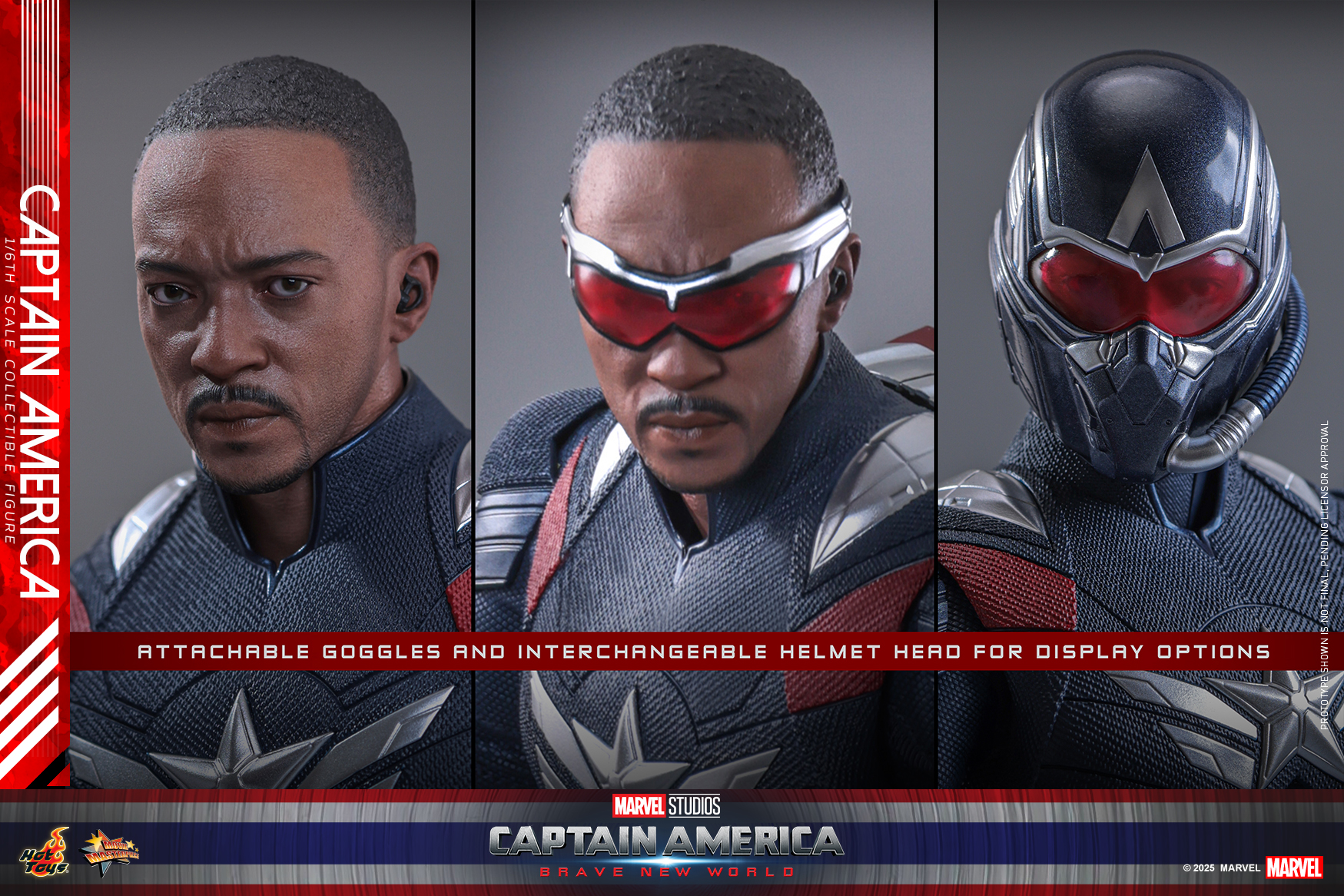 Hot Toys MMS779 Captain America: Brave New World - Captain America