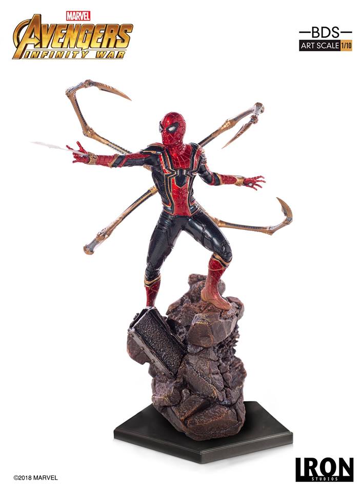 Iron Studios BDS Art Scale 1/10 Avengers: Infinity War - Iron Spider-Man
