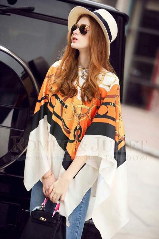 New Arrival HOT HIT Hermes 2016 เสื้อคลุม คอปาด เสื้อทรงวี. ทรงคล้ายผ้าพันคอ เนื้อผ้าลื่น งานชนช้อป งานสกรีนคอชัด เหมือนช้อปเป๊ะ คุณลูกค้า ใส่เสื้อกล้ามตัวในแล้วใสทับ จัดเซทคู่กับกางเกงตัวเก่งของคุณ แม่ค้าใจดีแถมเข็มขัด ถักเปีย ใส่รัดเอว ดูคุณนายอย่าบอกใค