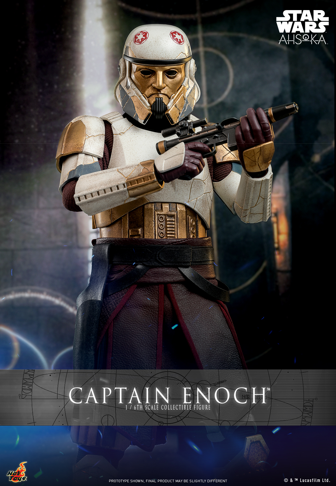 Hot Toys TMS120 1/6 Star Wars: Ahsoka™ - Captain Enoch™
